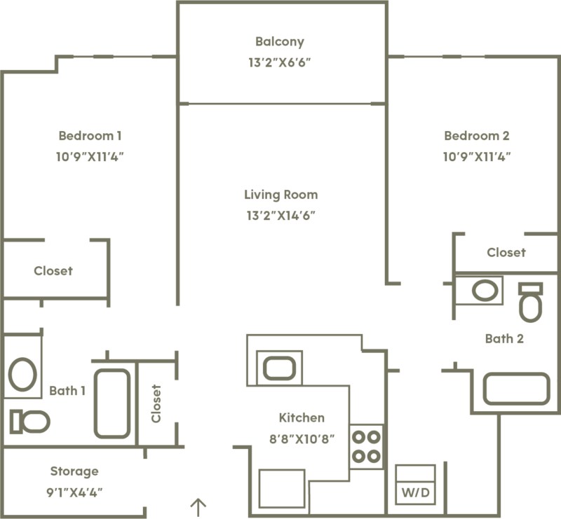 Luxury Studio to 3-Bedroom Apartments | Pine at Wildroot Missoula